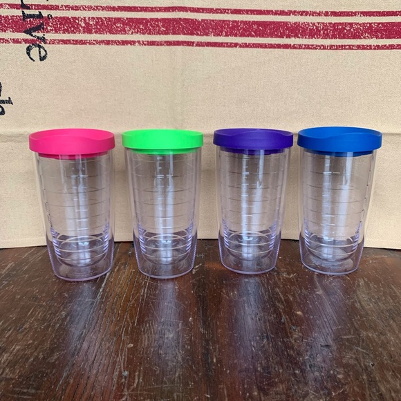 tervis Other - tervis Tumblers 16oz W/Travel Lids - Set Of 4